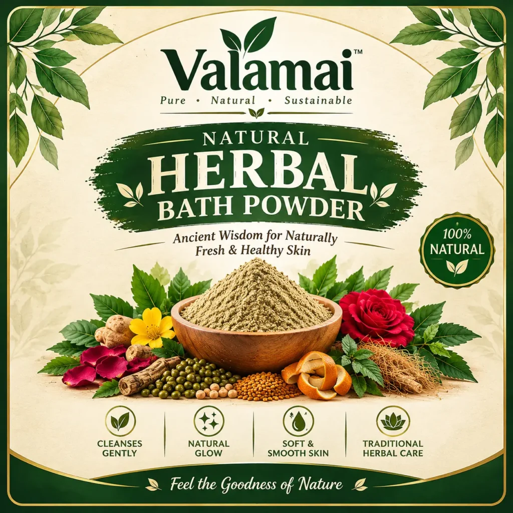 Natural Herbal Bath Powder